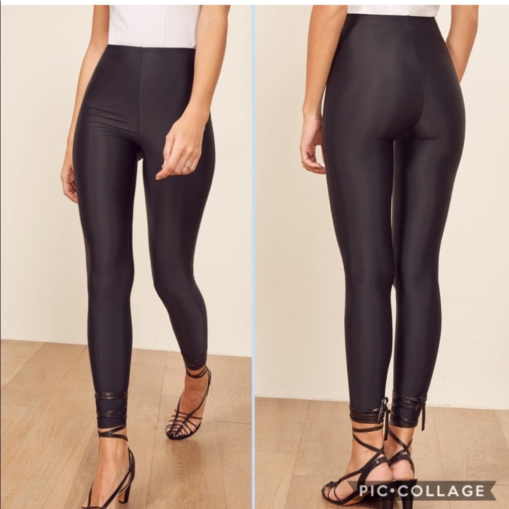 Reformation Black Leggings